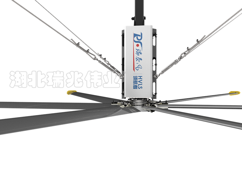 大型食品廠潮濕難題，找湖北瑞兆工業(yè)大吊扇為您輕松有效解決！