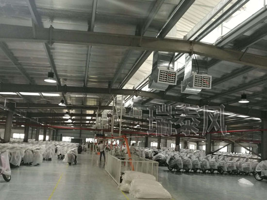 新能源機車廠降溫方案