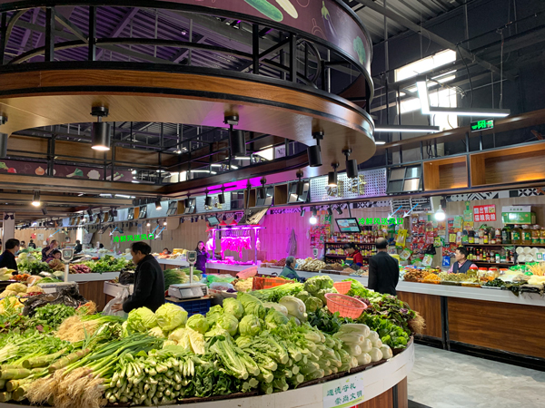 生鮮農(nóng)貿(mào)市場 環(huán)?？照{(diào)通風(fēng)降溫案例