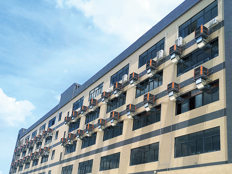 武漢文化用品廠冷風機降溫案例