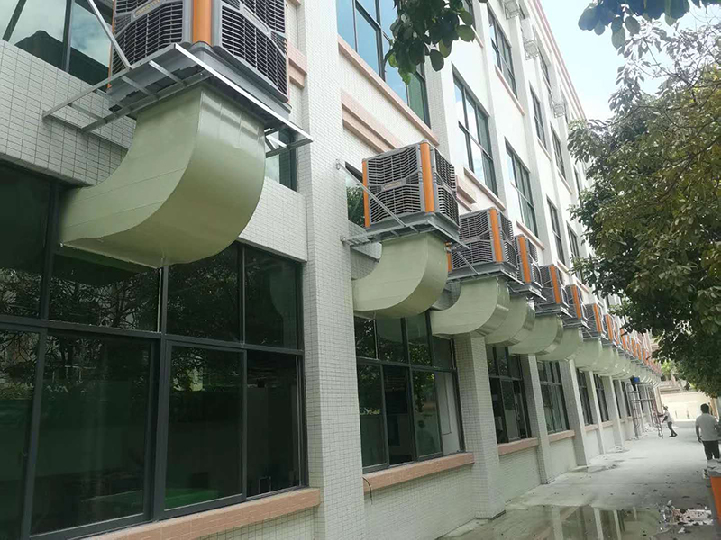湖北制衣廠冷風(fēng)機(jī)降溫