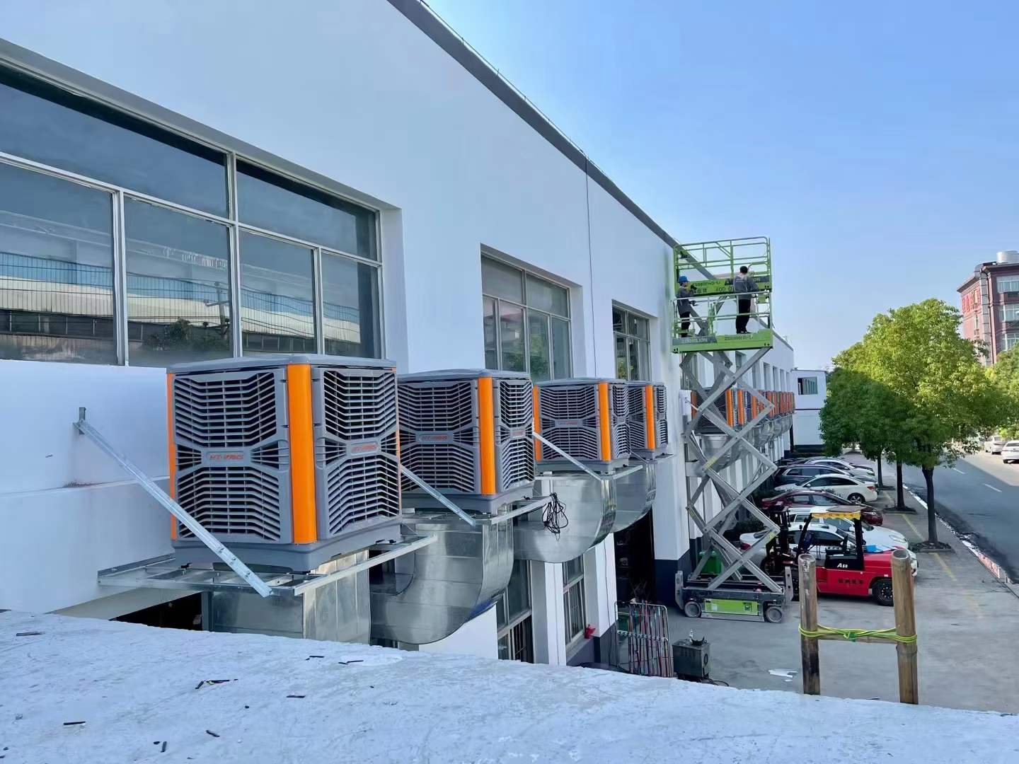 玩具廠環(huán)?？照{(diào)車間通風(fēng)降溫案例