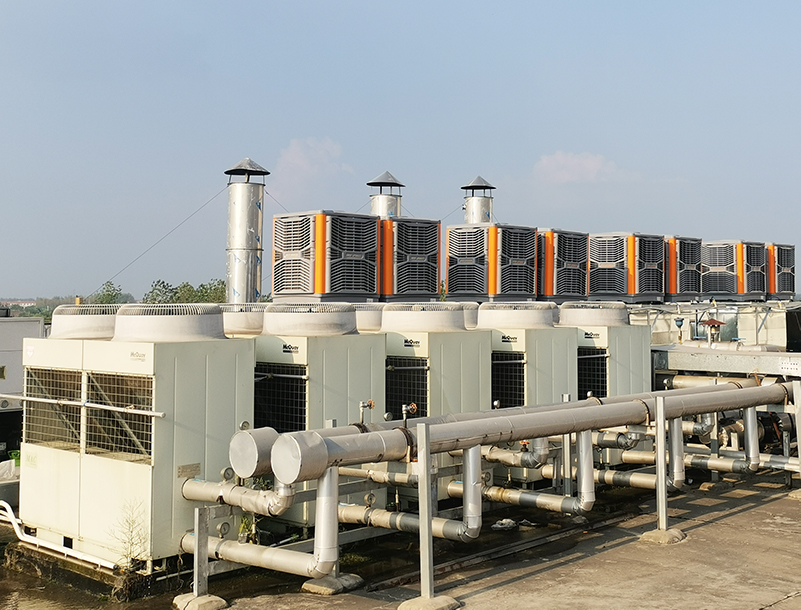 食品廠通風降溫方案