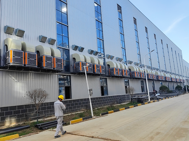 鋼結構廠房瑞泰風