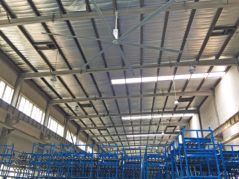 武漢金豐汽配廠“整體降溫+定點崗位通風降溫”案例