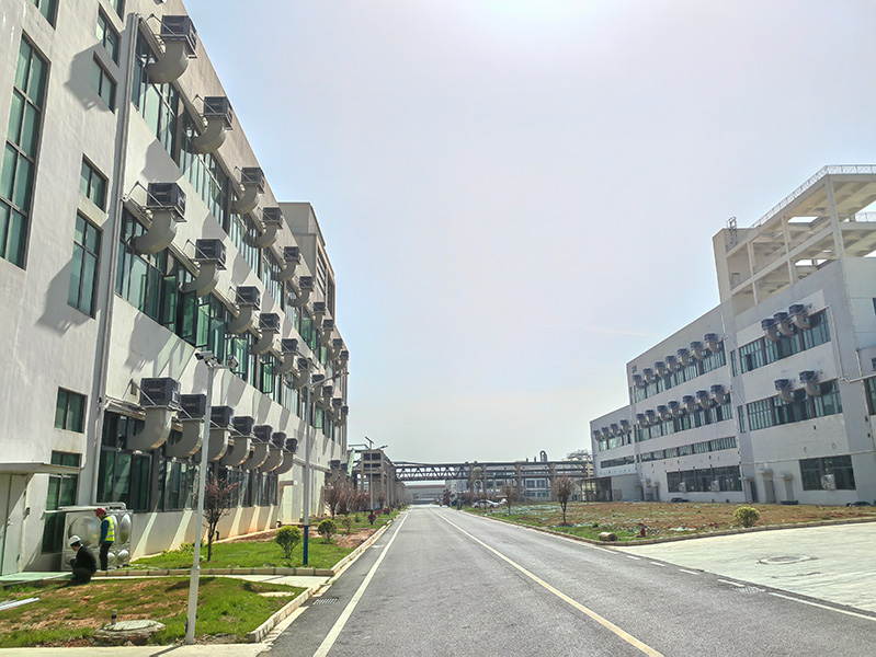 武漢食品廠冷風機降溫案例