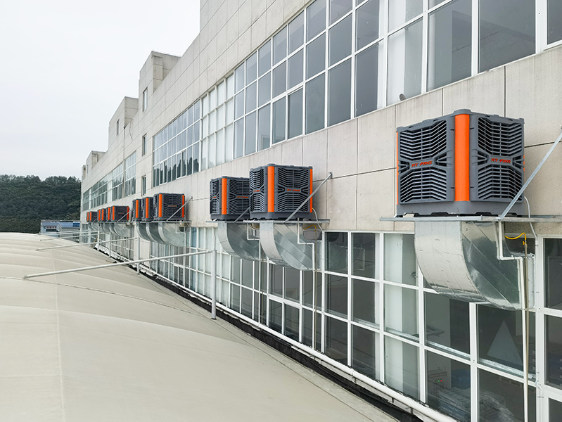 十堰汽車生產(chǎn)制造車間降溫案例