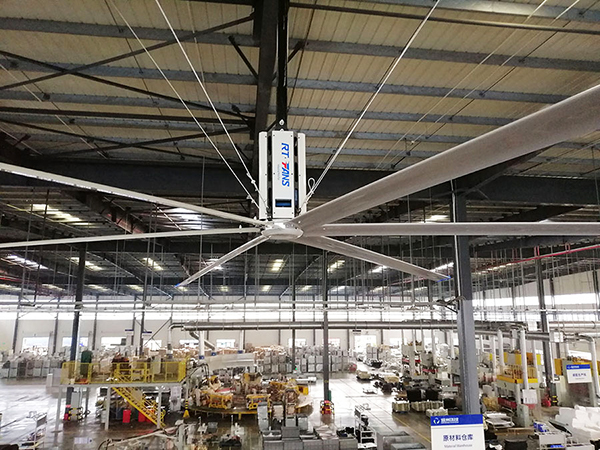 大型倉儲物流降溫方案