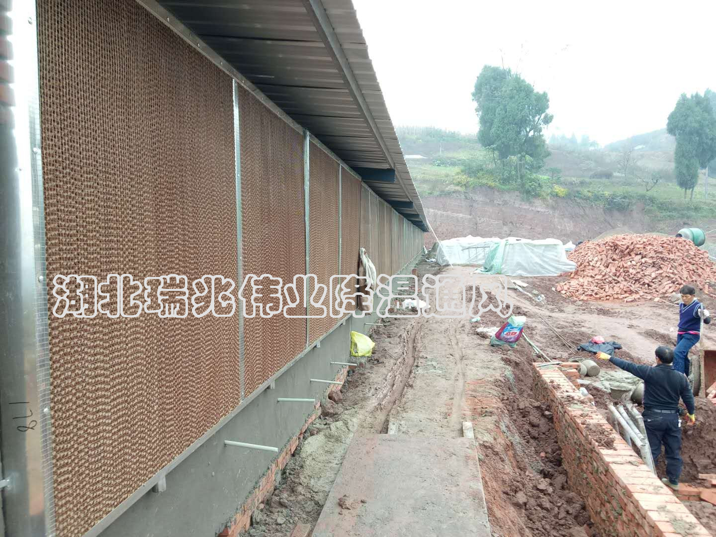 偉森負壓風機、濕簾風機