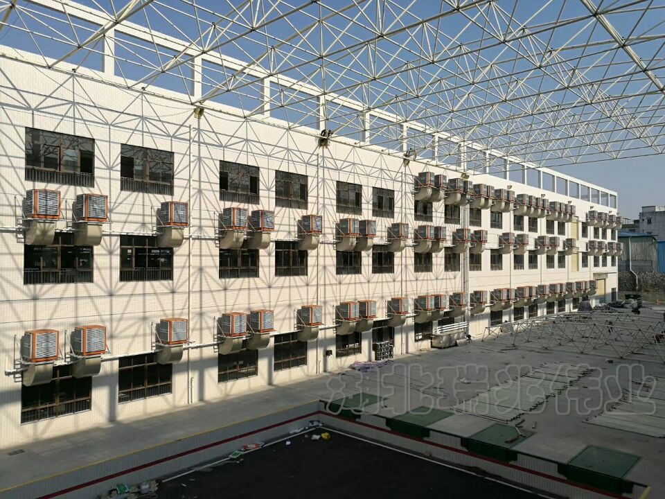 大面積車(chē)間降溫方案